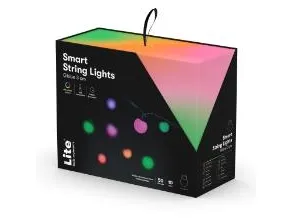 Lite Bulb Moments LBM 10 m smart udendørs lyskæde - 50 x globe 3 cm
