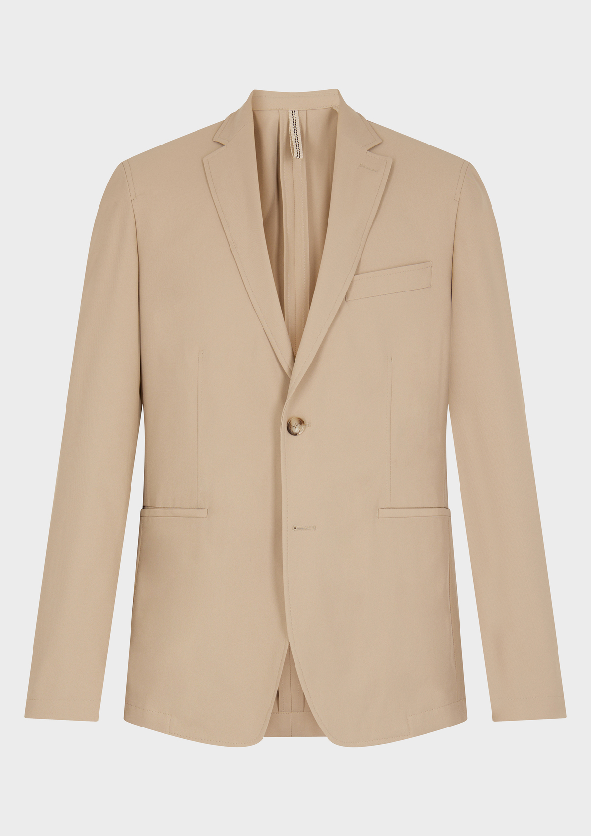 Veste de costume voyage Regular unie beige
