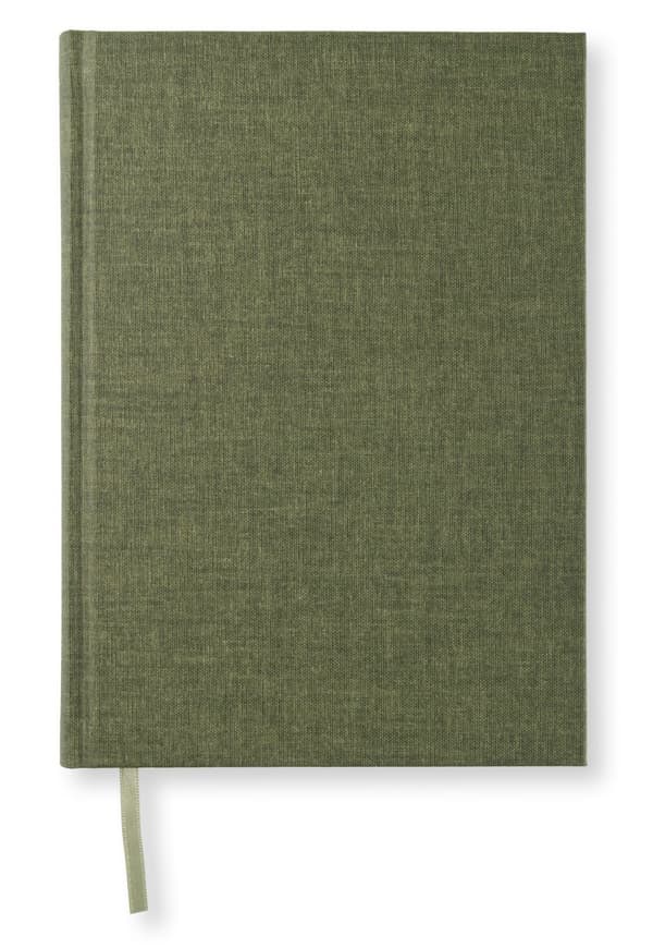 Notatbok A5 Classic Ulinjert Khaki Green Paperstyle