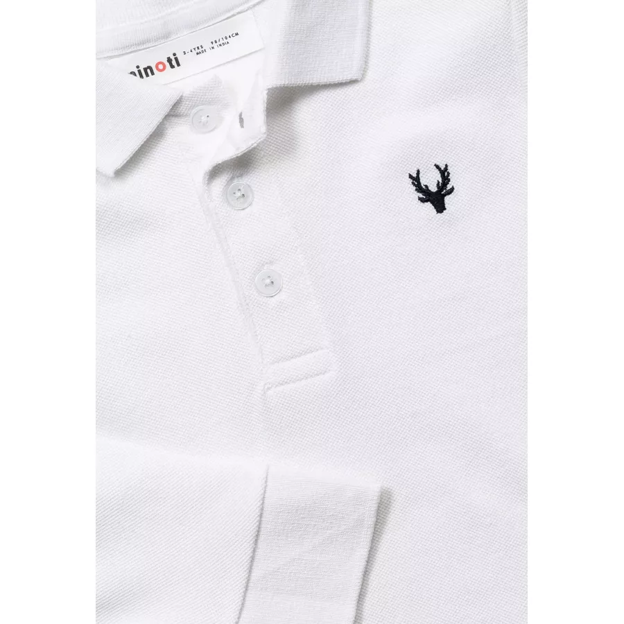 MINOTI Poloshirt Weiß