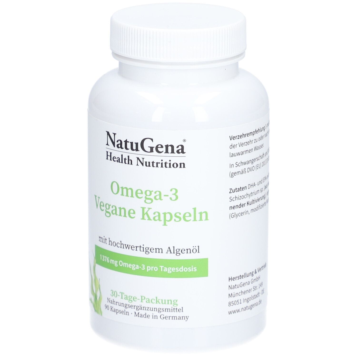 NatuGena® Omega-3 Vegane Kapseln