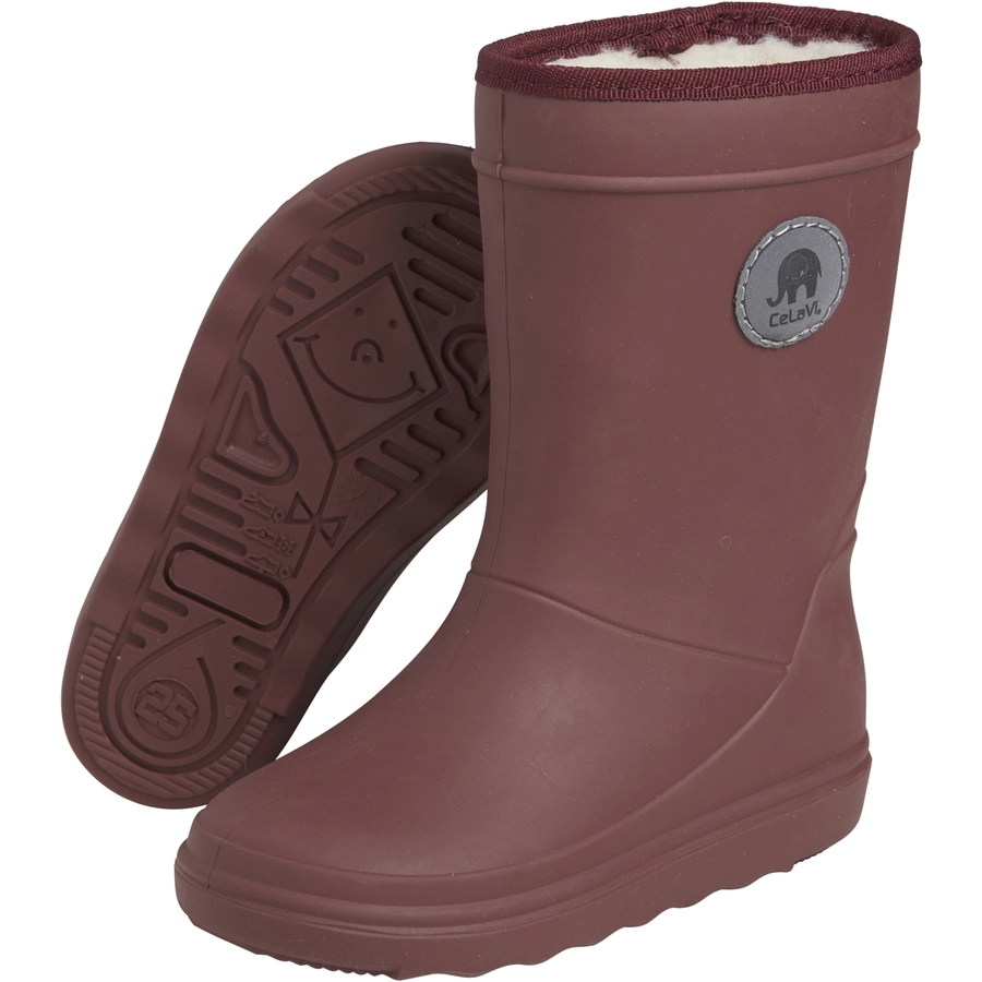 CeLaVi Thermo Boots Rose Brown