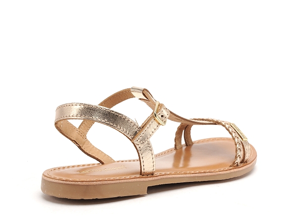 Les tropeziennes nu pieds enfant badou or