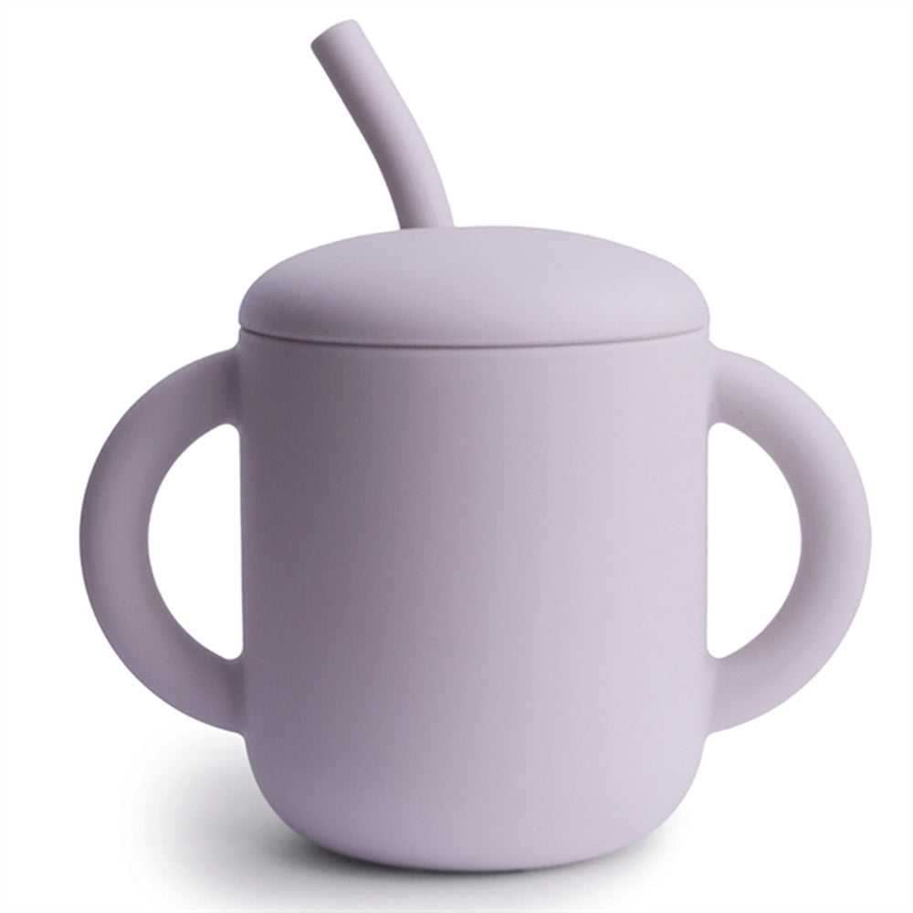 Silikone Drikkekop Soft Lilac - Mushie