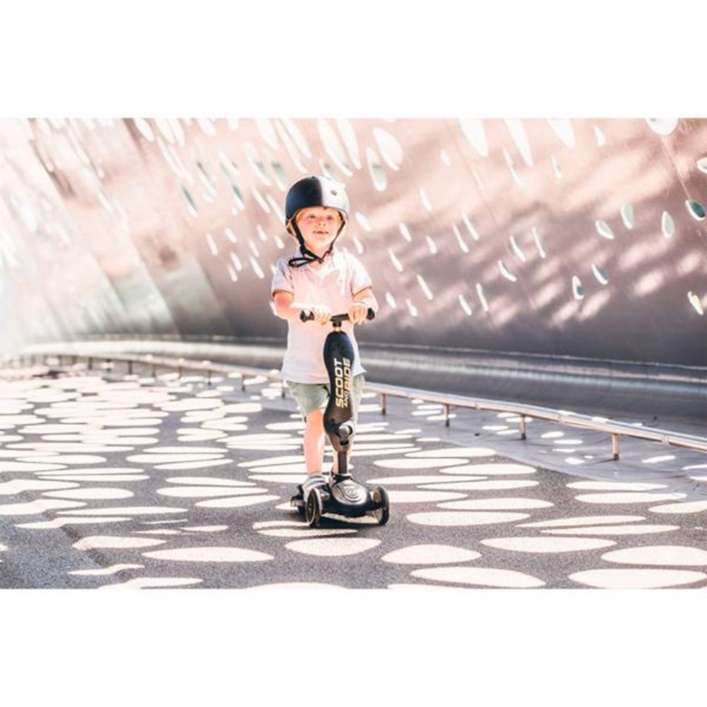 Highway Kick 1 Black/Gold - Scoot and Ride → Luksusbaby.dk