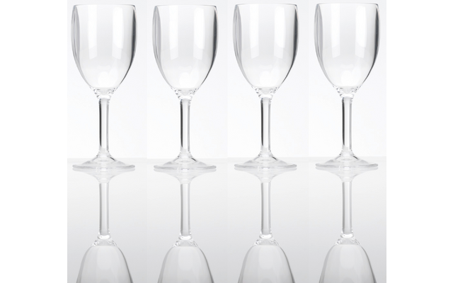 Flamefiled Weinkelche Set 4-teilig 290 ml