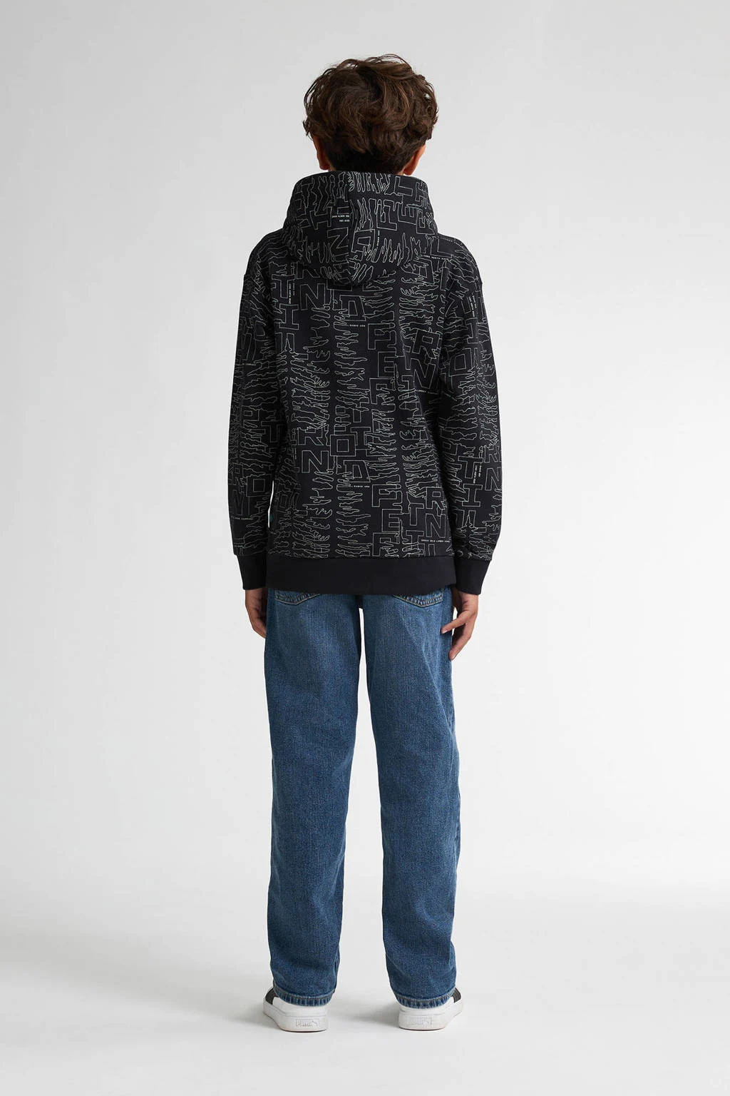 Petrol Industries hoodie zwart