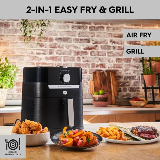 OBH Nordica Easy Fry & Grill Classic 2in1 - Airfryer