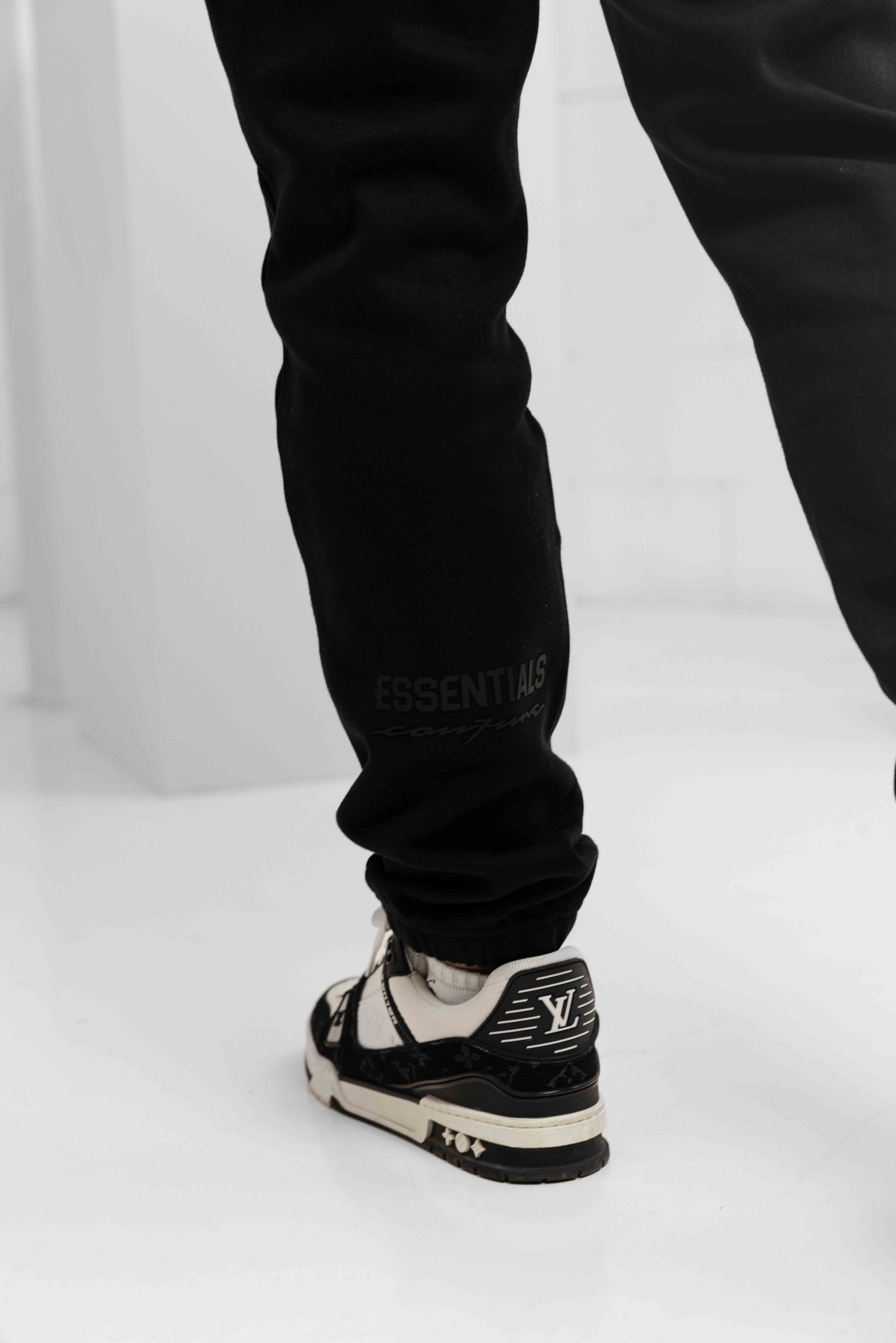 Cou7ure Essentials Rubber Trainingspak Heren Zwart
