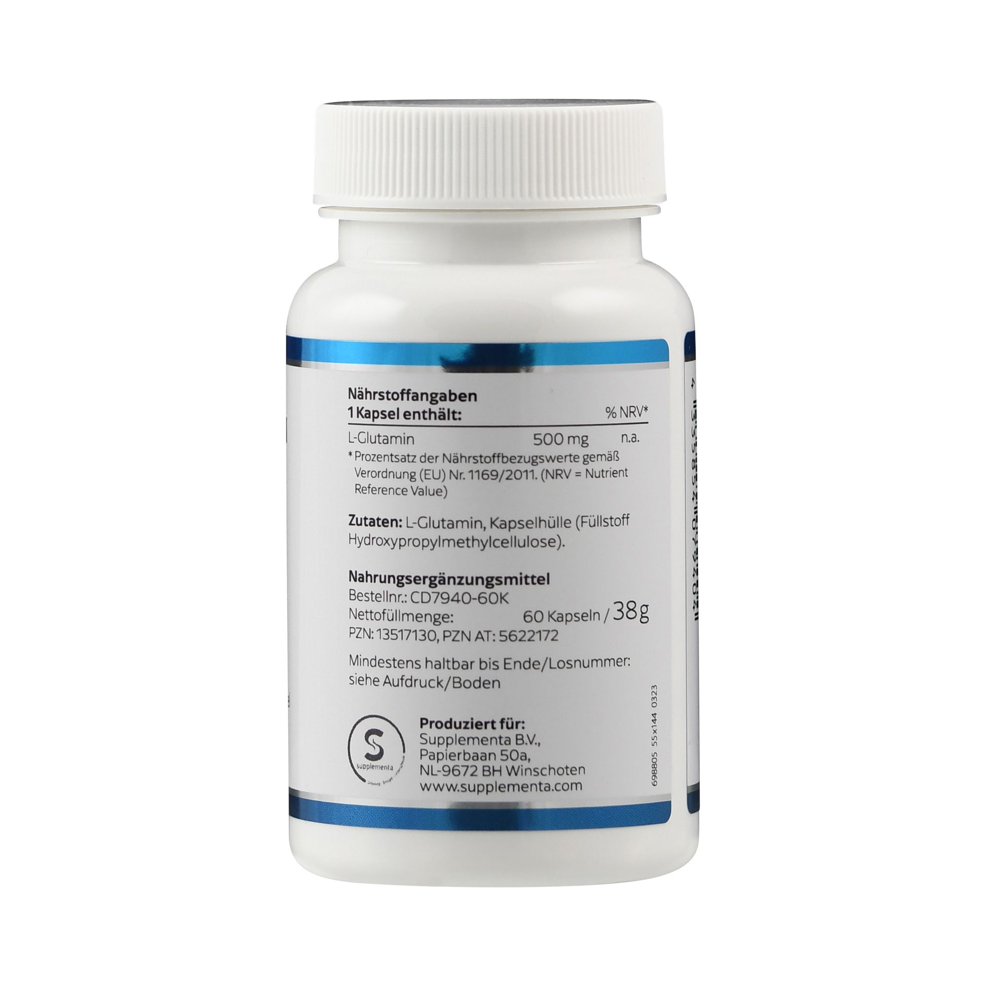 L-Glutamin 500 mg
