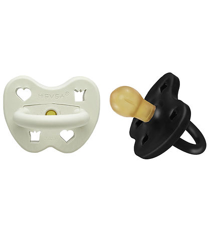 Hevea Schnuller - 3-36 Mt. - 2er-Pack - Naturgummi - Eisiger Fjo