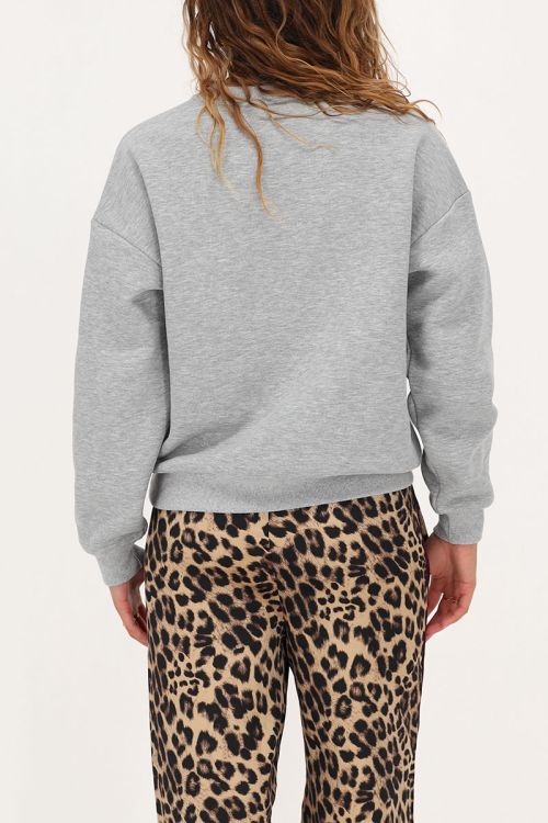Grijze basic oversized sweater