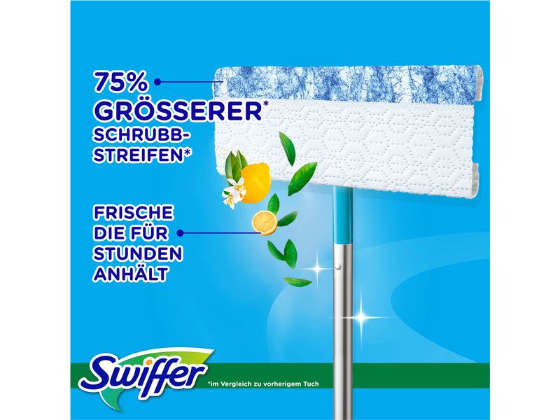 Swiffer Wischmopp Starter-Set 7-teilig, Blau Starterset