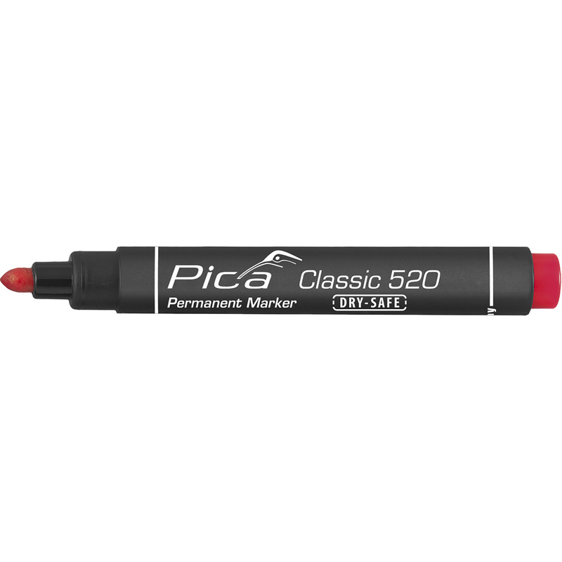 Pica Classic Permanent Marker 520/40 ronde punt rood