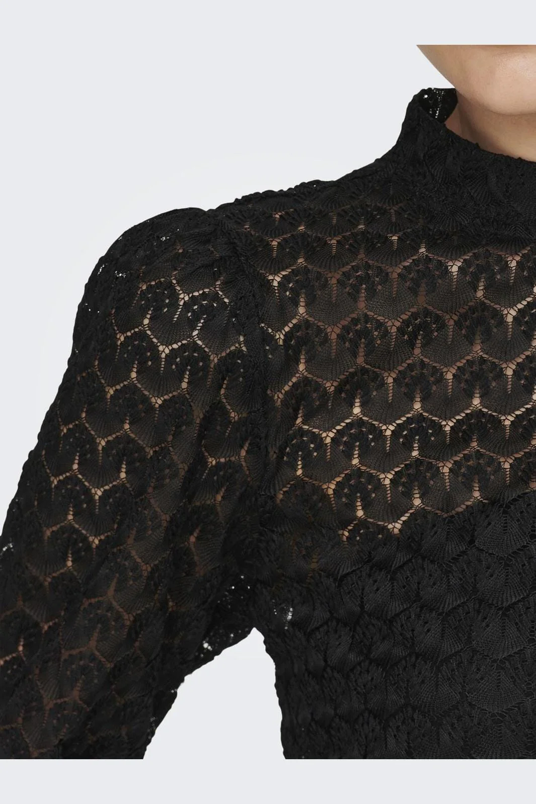 JDY JDYavery L/S Lace Top 4117303 black