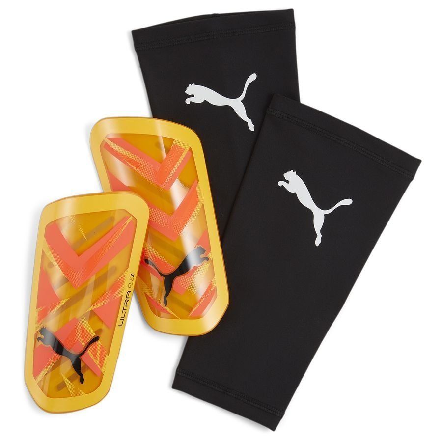 PUMA Protège-Tibias Ultra Flex Chaussettes Forever Faster - Sun Stream/Crépuscule/Noir