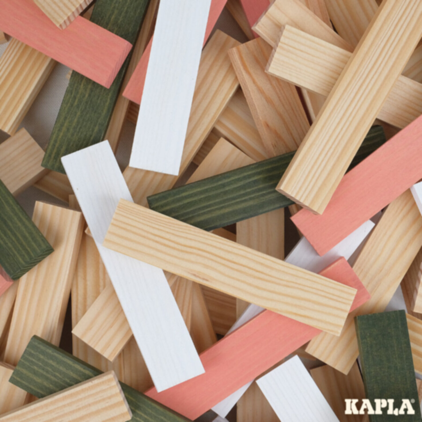 Kapla-Baukasten 200 Stück Frühling