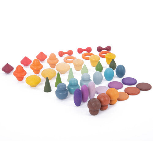 Tickit speelfiguren met symbolische kleuren - 42st