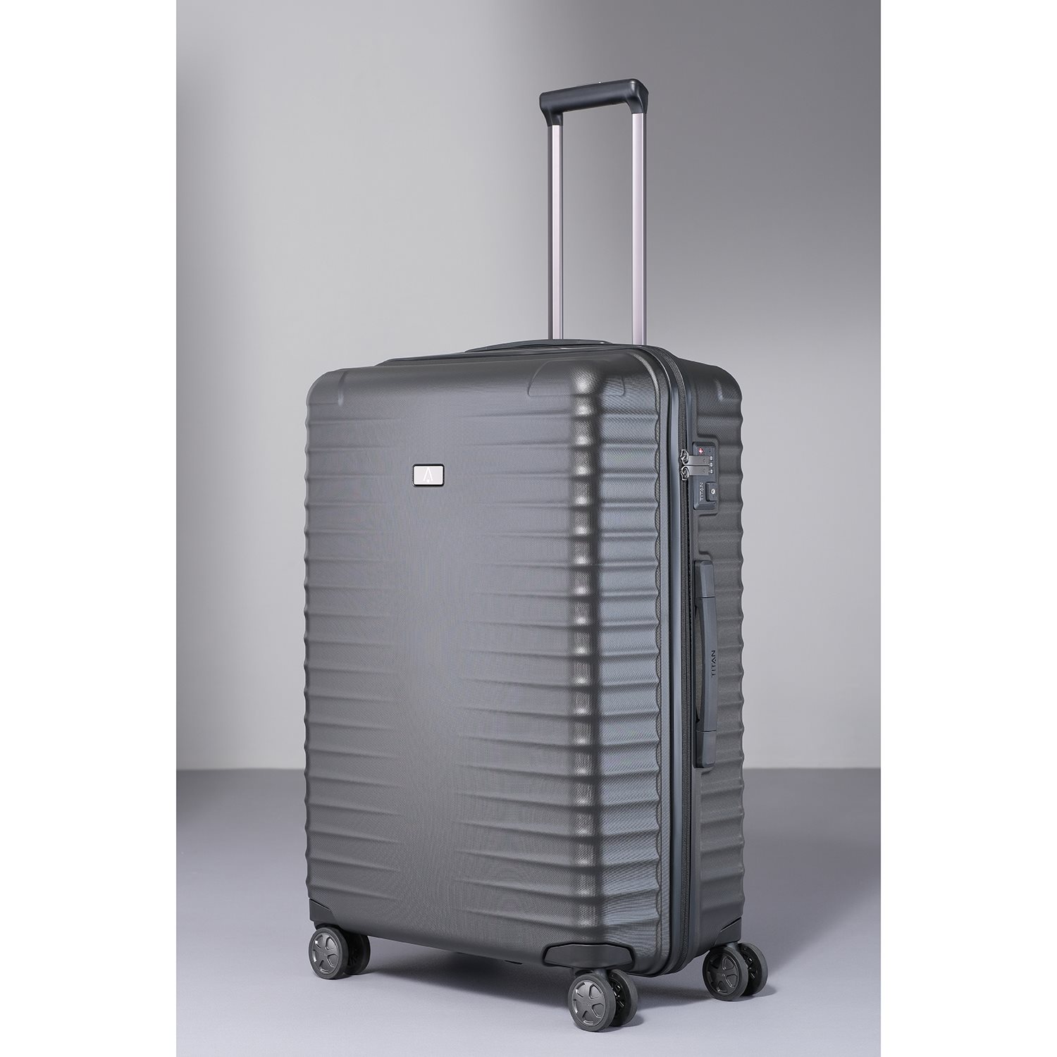 TITAN Litron 4 Wheel Trolley L black