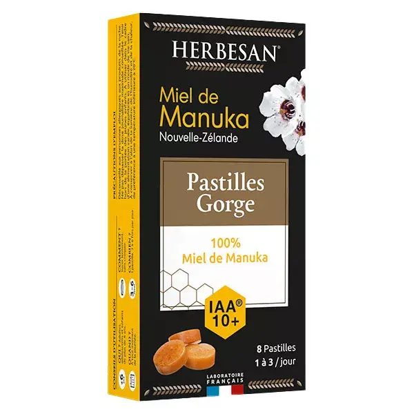 Pastilhas Herbesan Mel de Manuka IAA10+ 20g