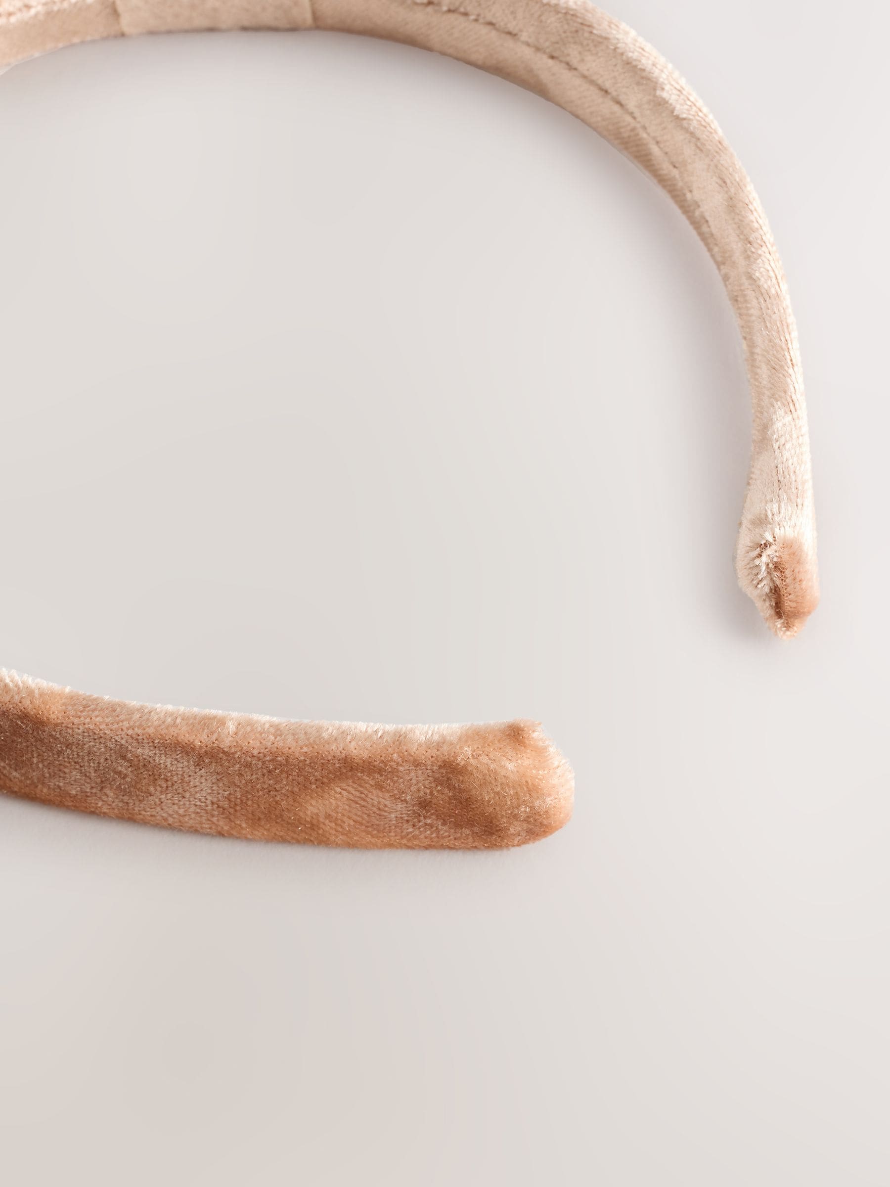 Goudkleurig - Kersthoofdband met rendier en pailletten