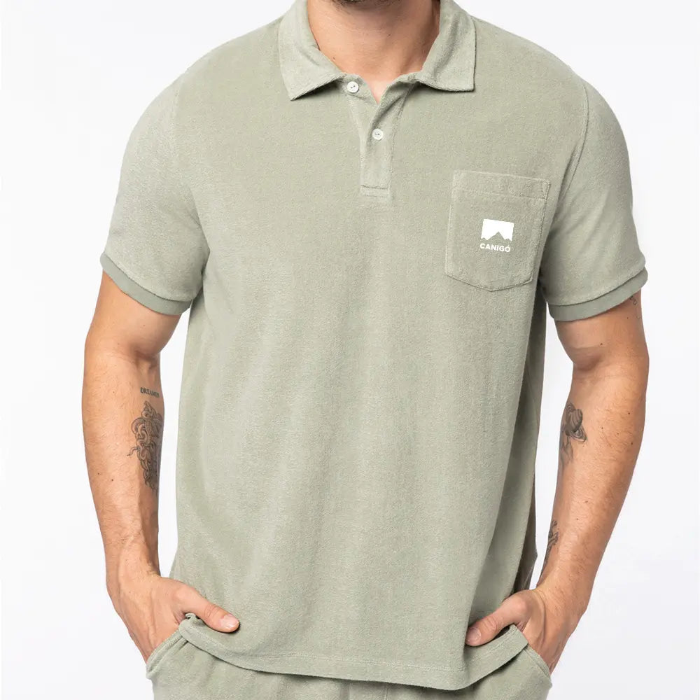 Polo éponge Homme Canigó