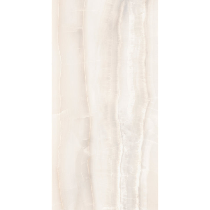 Carrelage sol et mur blanc mat Onyx 60 x 120 cm
