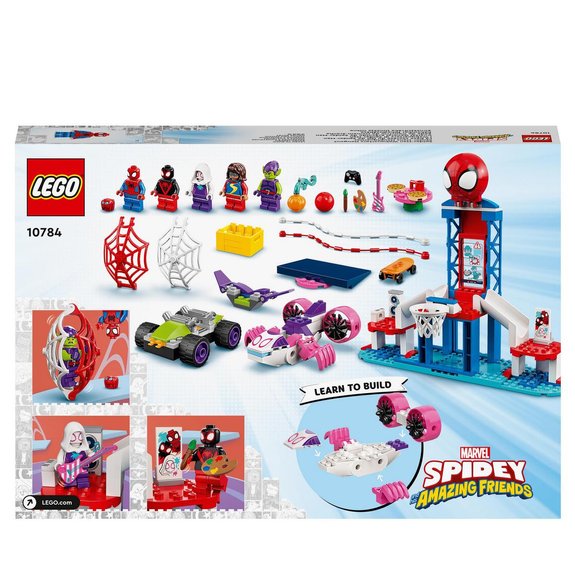 La base secrète du QG de Spider-Man LEGO Marvel 10784