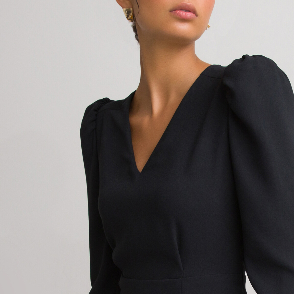 COLEÇÕES LA REDOUTE<br>Vestido preto icônico Marlène