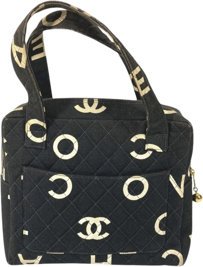 Chanel Vintage Chanel Handbag Black