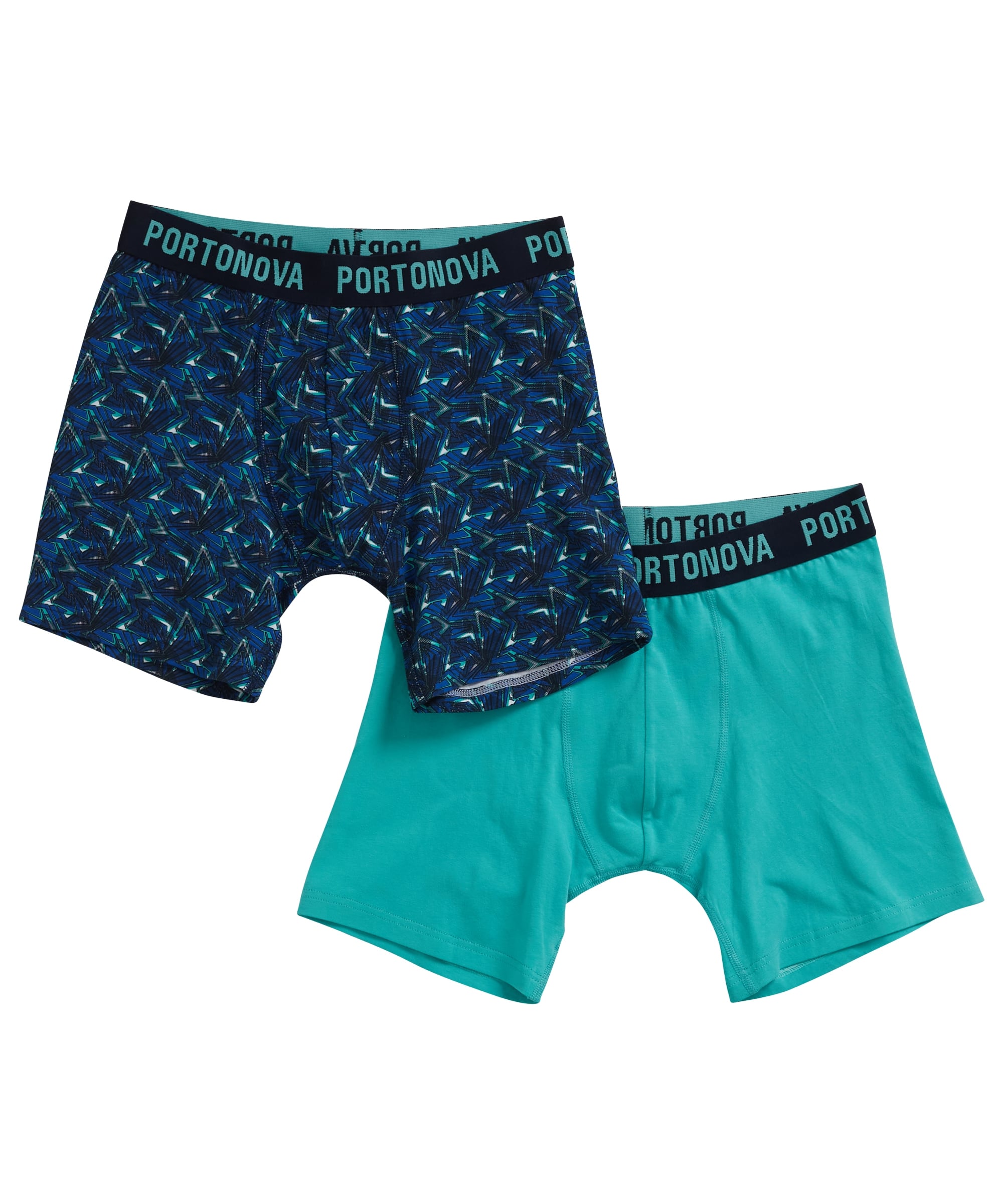2-pack boxershort uni print