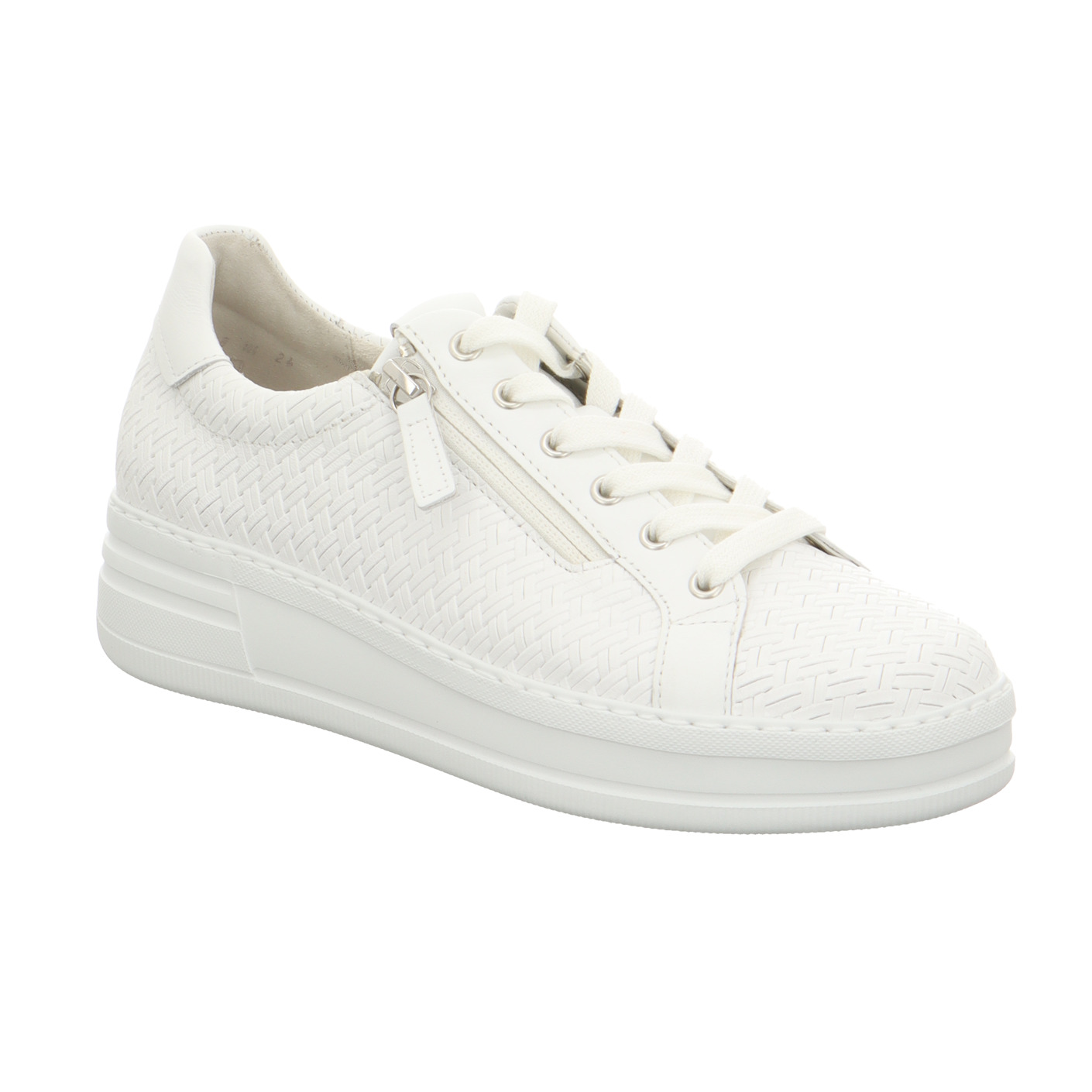 Schnürschuhe weiss