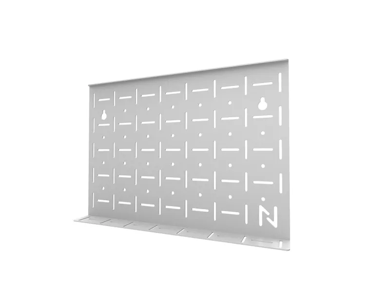 Neomounts Move Go FL50-525WH1 - Vogn med hjul - for fladt panel - låsbar - stål - hvid - skærmstørrelse: 55