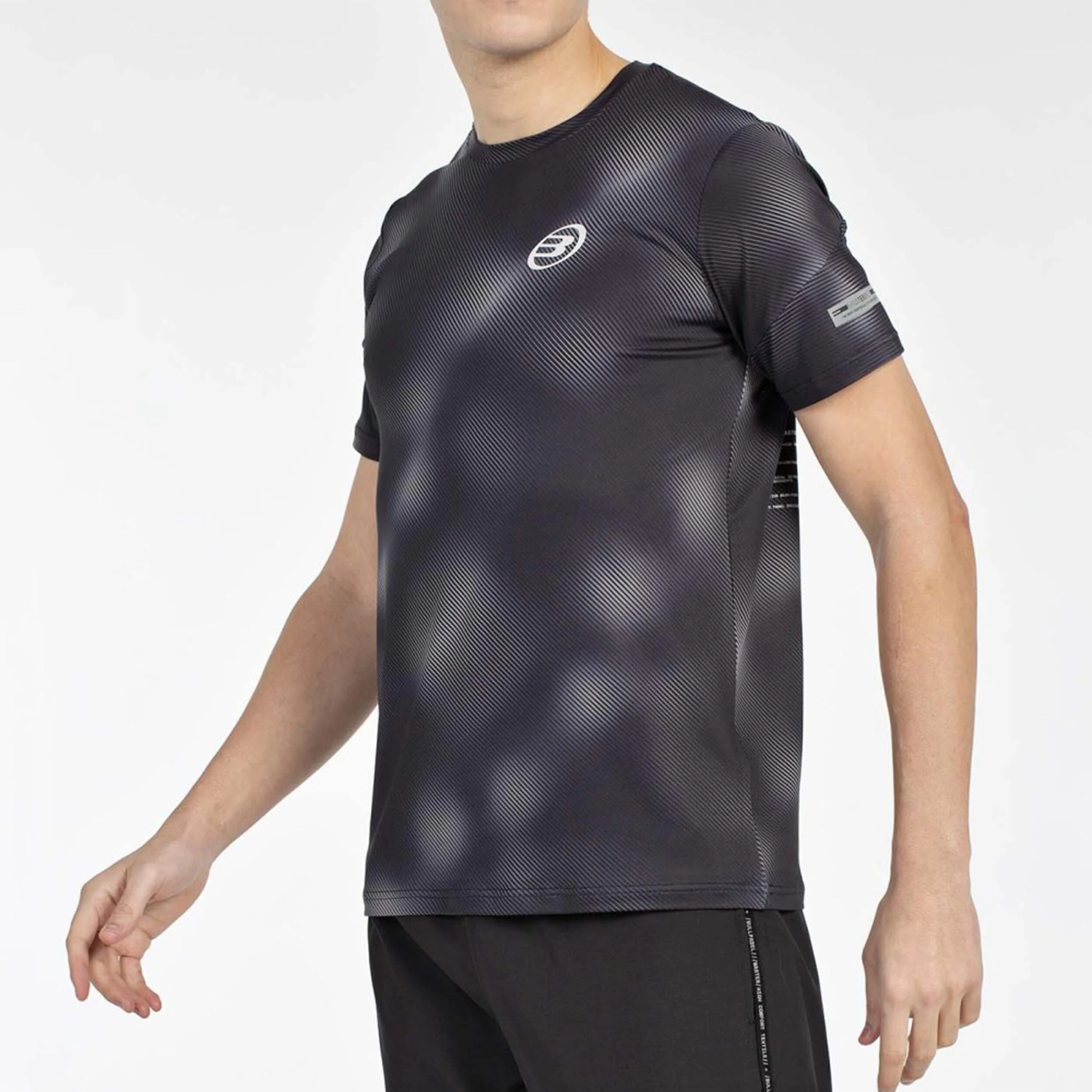 Bullpadel Manaus T-shirt Hommes - Noir