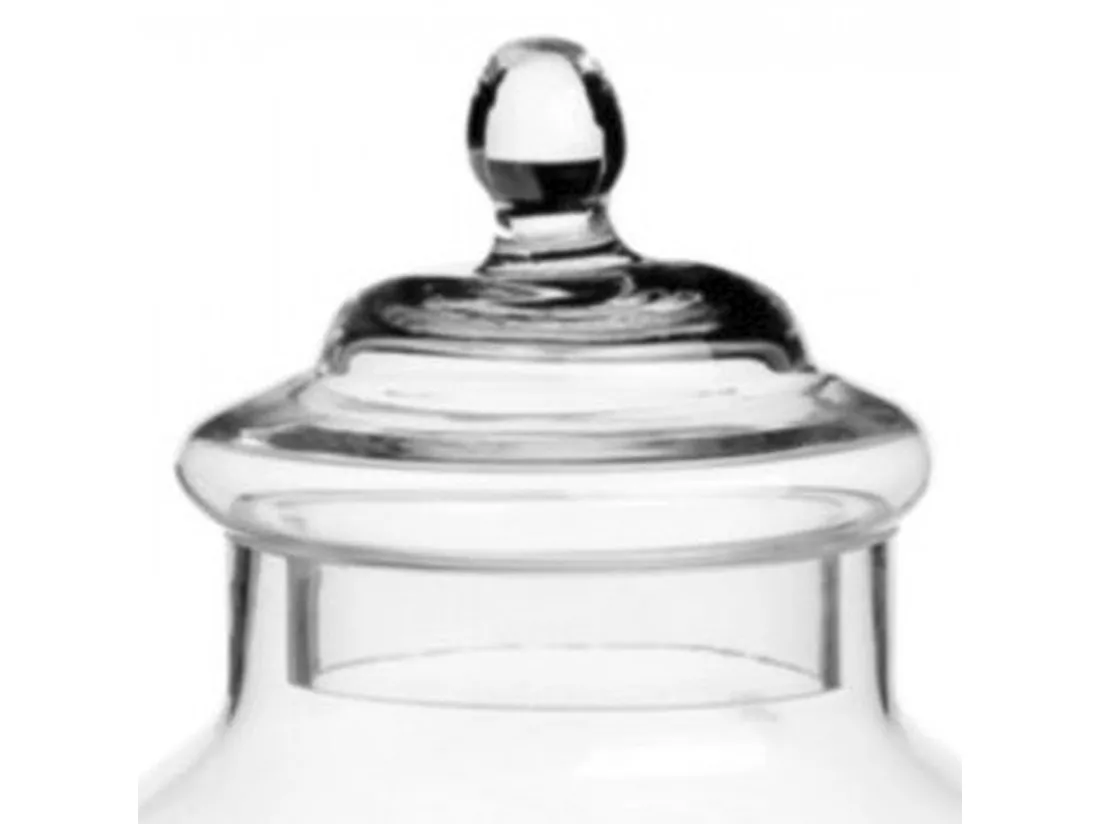 WELL HOME - Bonbonnière en verre avec pied 2,1L