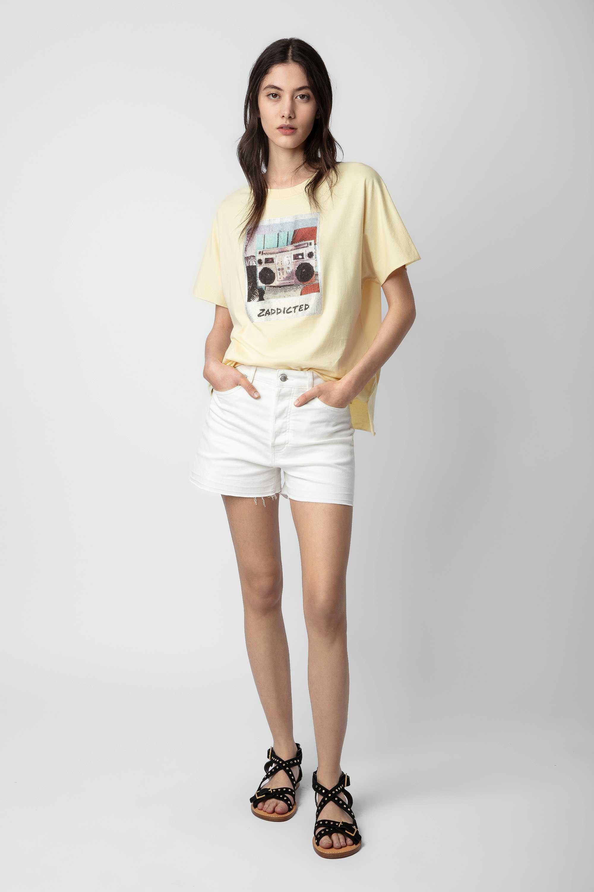 T-shirt Tommer Photoprint Strass