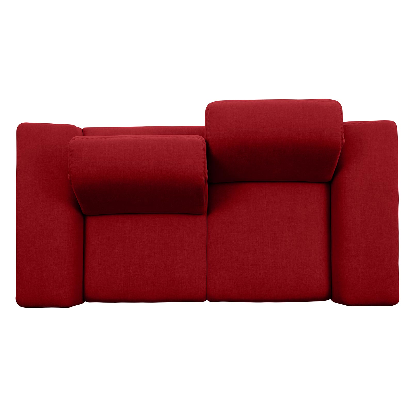 polsterpower 3-Sitzer Boxspringsofa - Miro bordeaux - Basismodell