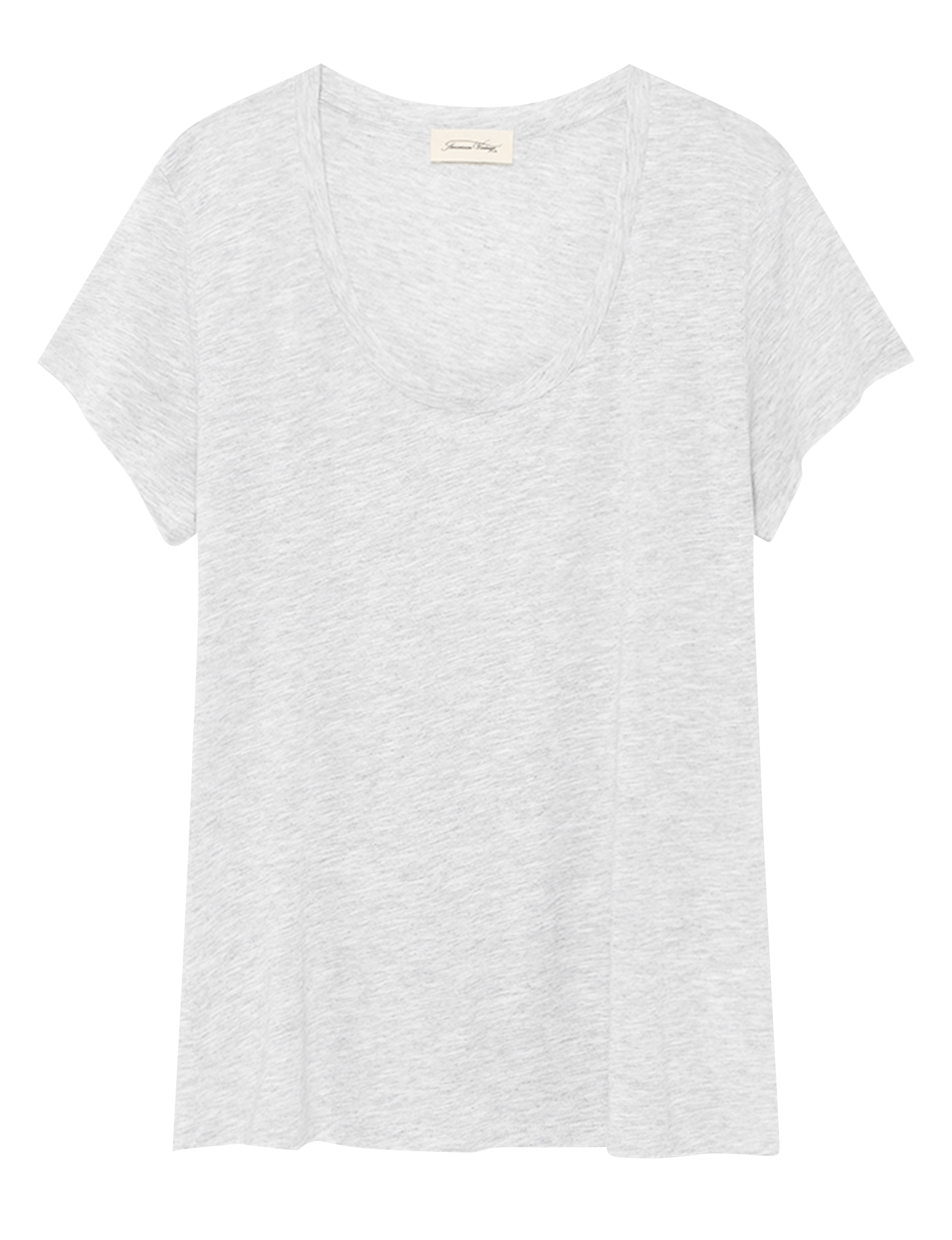 JACKSONVILLE - Tee-shirt col rond en coton mélangé | Gris