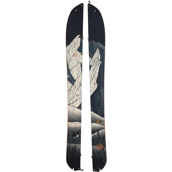 Splitboard ROSSIGNOL XV SASHIMI SPLIT BLACK/WHITE/GREY