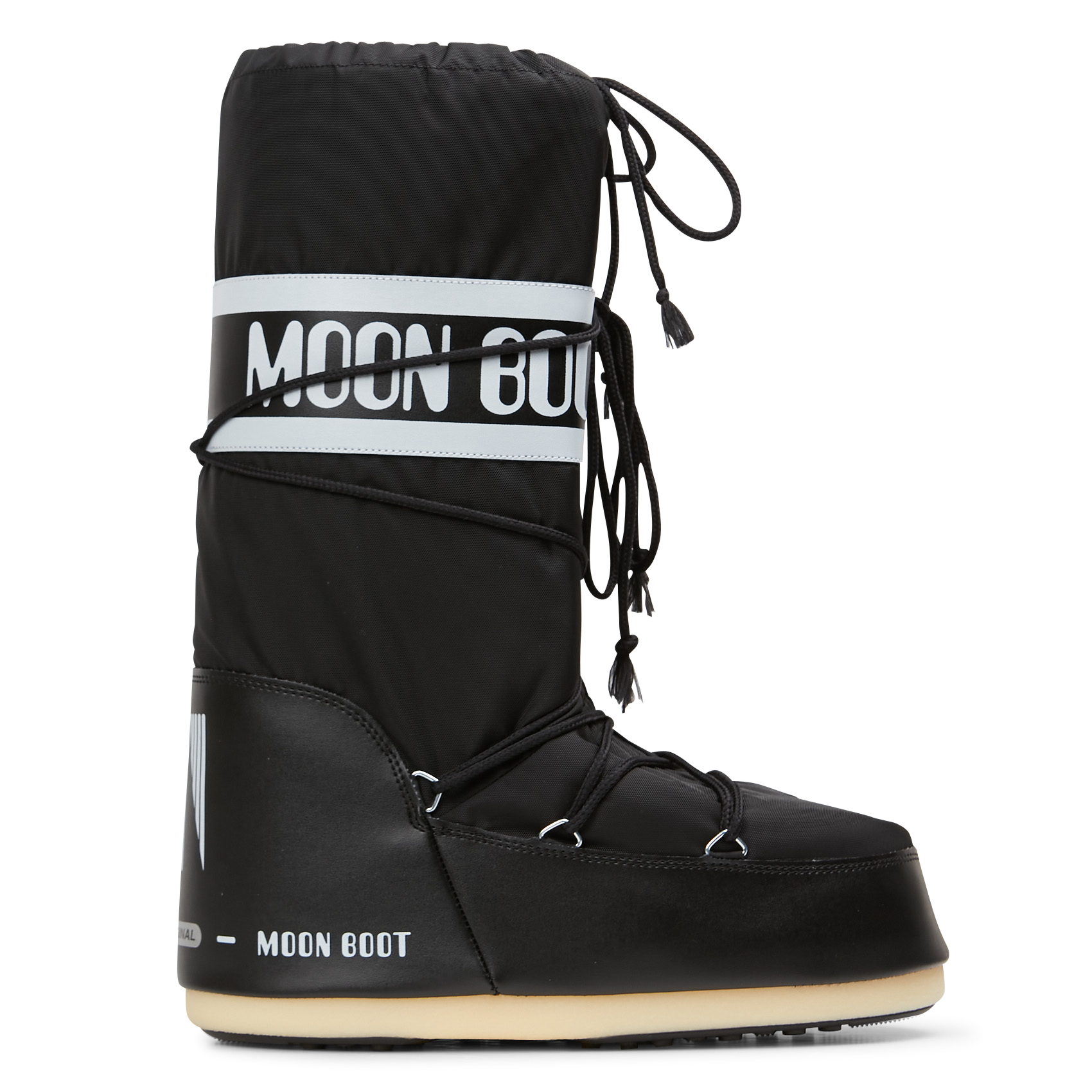 ICON NYLON - Bottes avec lacets à imprimés| Noir