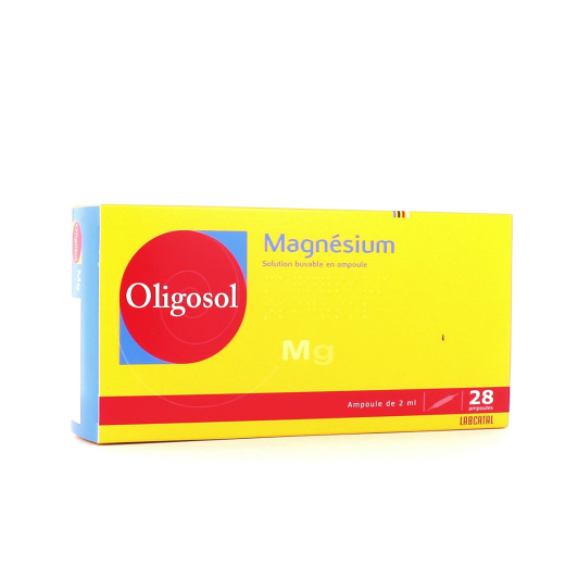 Oligosol Magnésium 28 ampoules