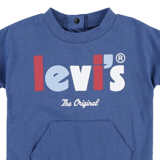 Combilongue à manches courtes   Bleu        12 mois   de               Levi's Kids