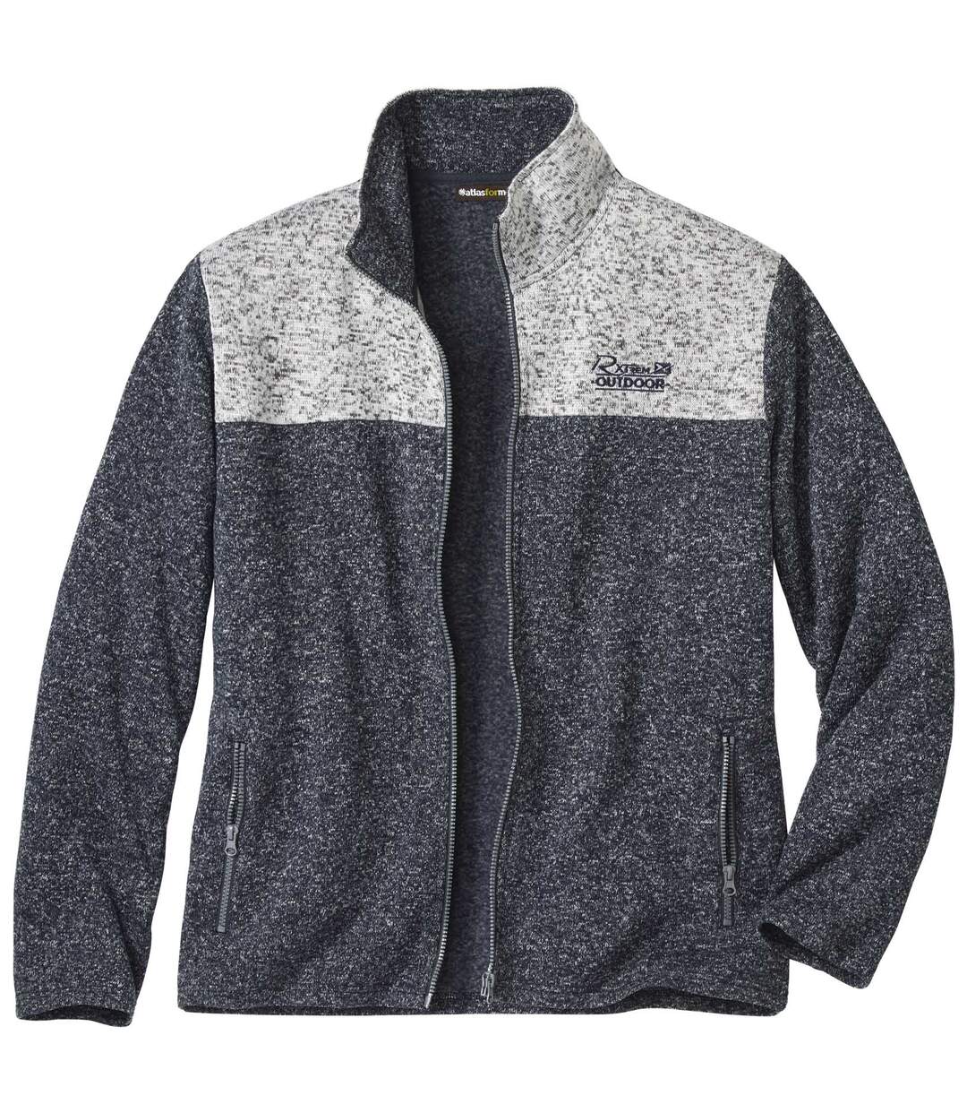 Gilet Molleton Zippé Spring Run