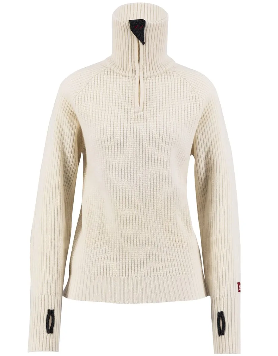 Ulvang Unisex Rav Sweater With Zip Vanilla