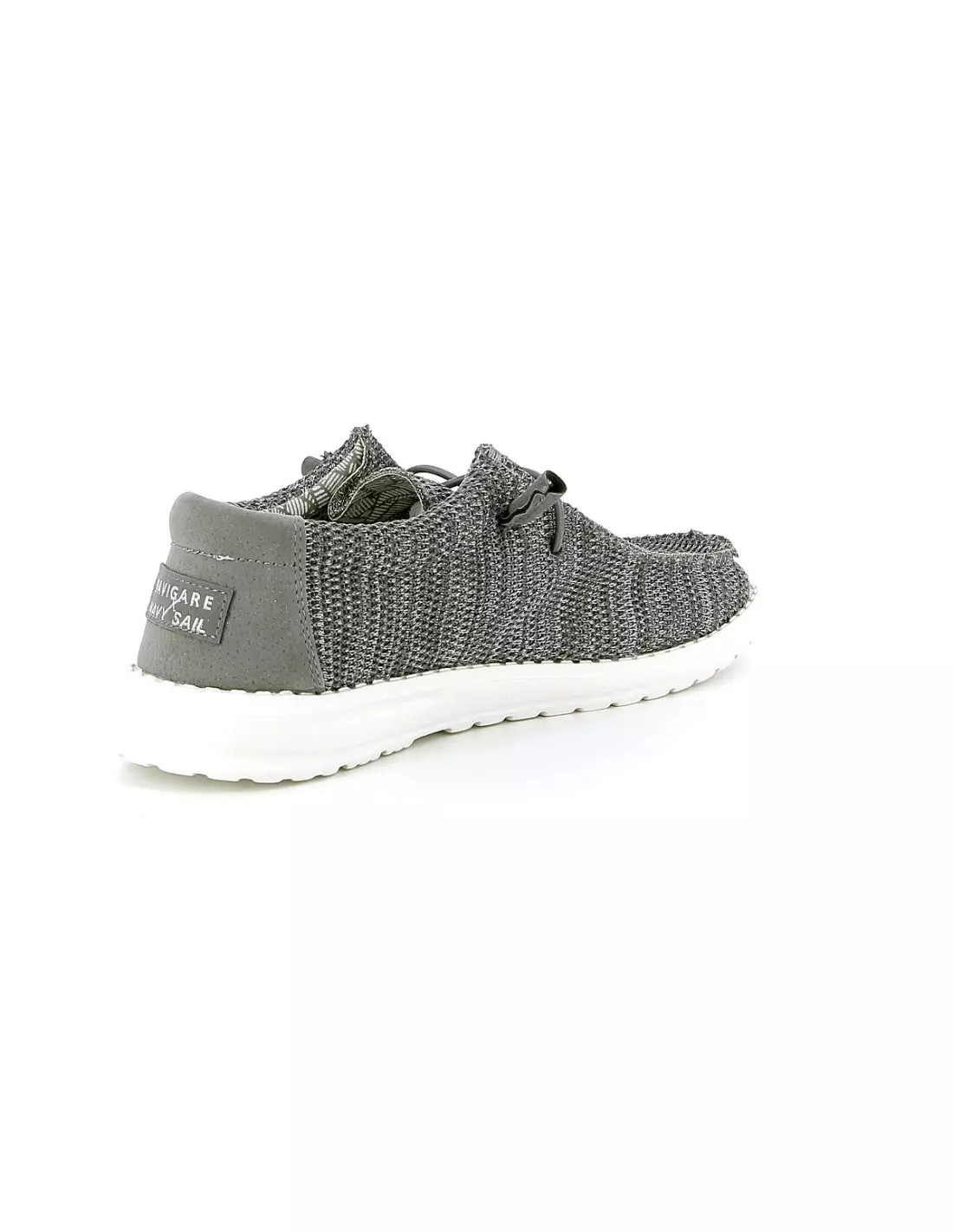 NAVY SAIL SPACAY NSM1199 - Bateaux & mocassins Ash