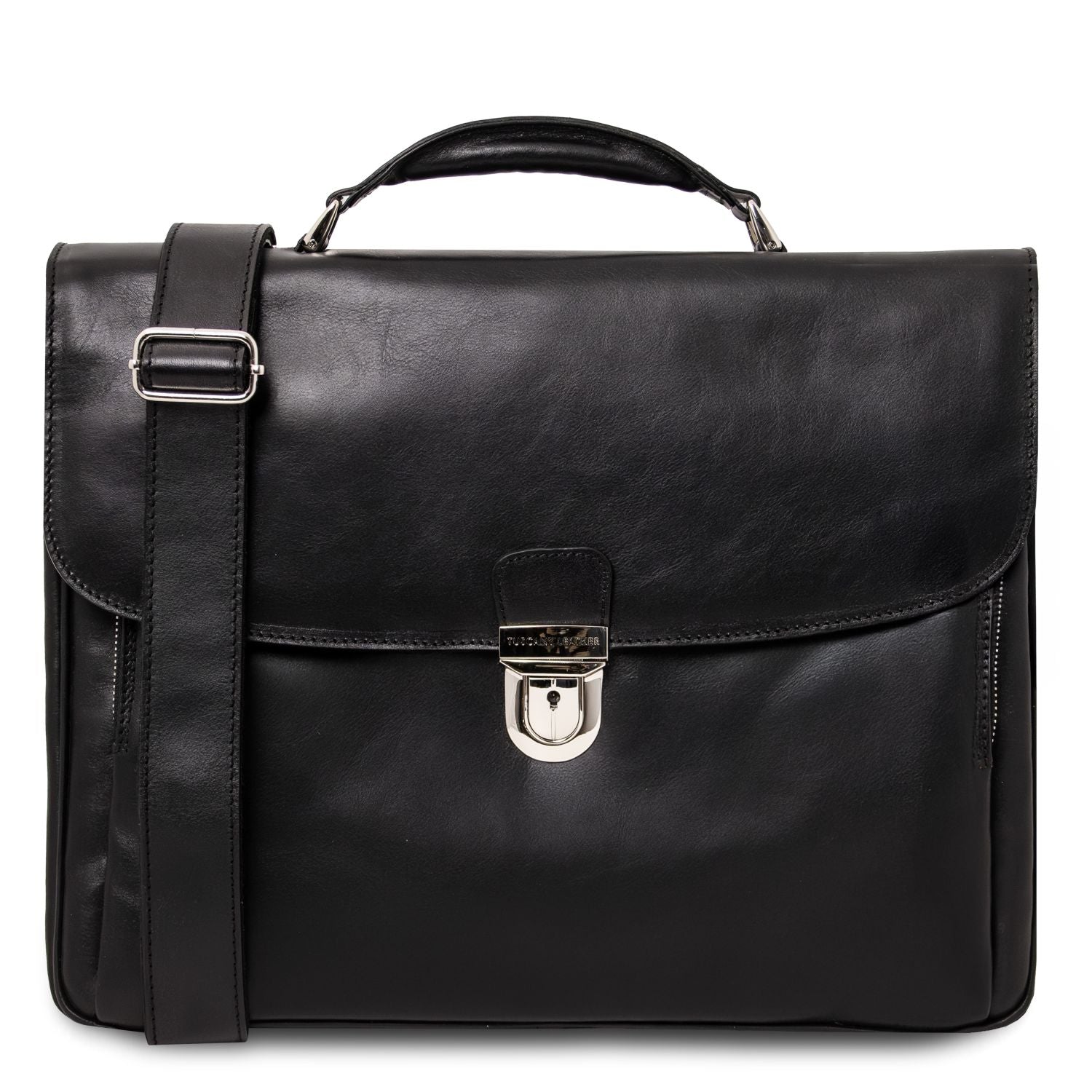 TL142067 – Alessandria – leren multi compartment TL SMART laptop Aktetas