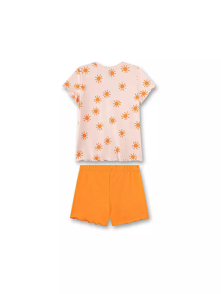 SANETTA Mädchen Pyjama Set 2teilig orange