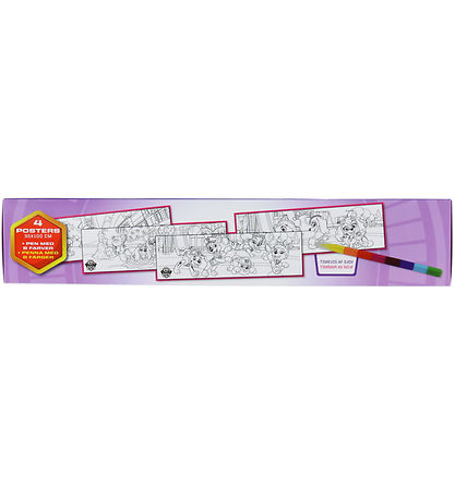 Alvilda Plakater - Paw Patrol Skye Boks m. 4 Plakater