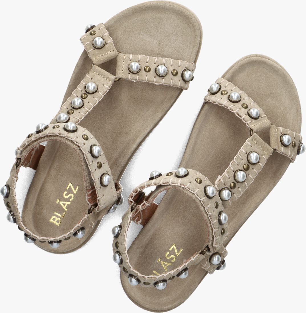 beige blasz platte sandalen saran-14
