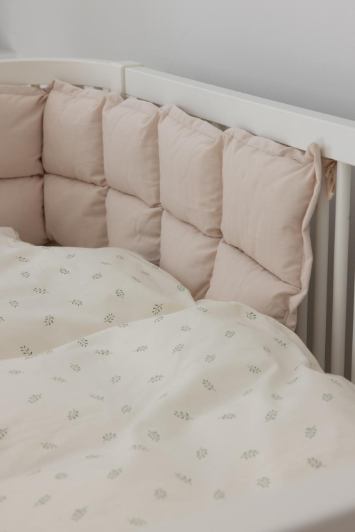 Sebra Baby stootkussen kapok klein Jetty Beige